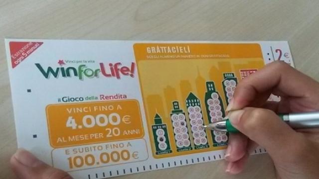 Win for Life Grattacieli: ad Ascoli Piceno un ''5'' da 10mila euro
