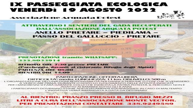 ‘Arquata Potest’: passeggiata ecologica attraversando l’Anello di Pretare il 19 agosto