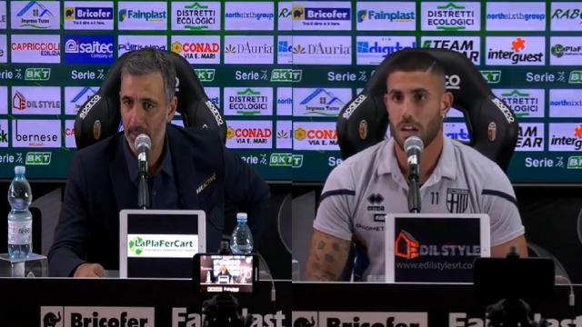Ascoli-Parma 1-3, le voci di Pecchia e Tutino in sala stampa post gara