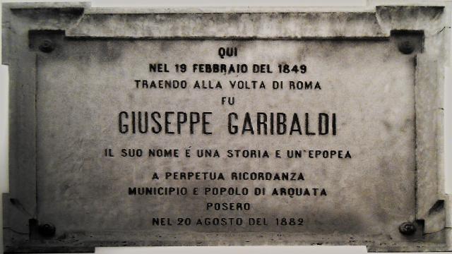 Arquata del Tronto, convegno online per ricordare il passaggio di Giuseppe Garibaldi