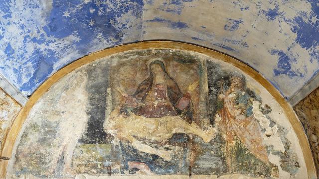 Luoghi del Cuore, Marche: tra i più votati l'affresco della Madonna della Pietà di Acquaviva Picena