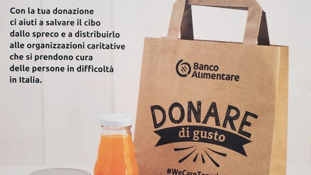 'Donare di gusto', punti informativi del Banco Alimentare all’Oasi di Ancona e al 'Battente Shopping & More' di Ascoli