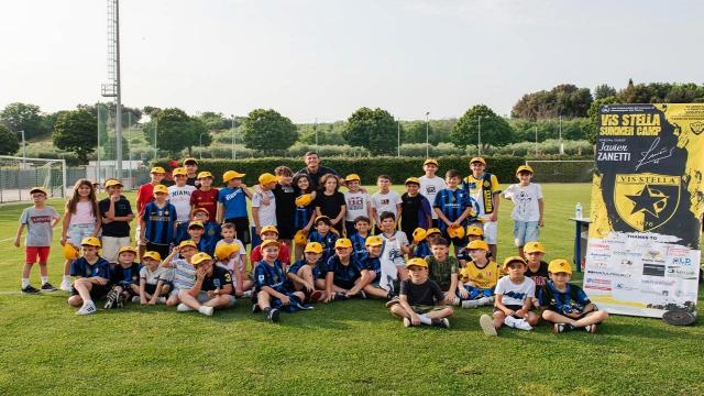 Vis Stella Summer Camp, Javier Zanetti ospite d'eccezione al campo ''Orlando Marconi''