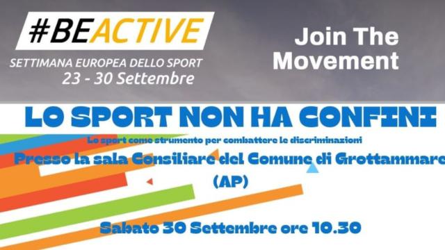 Al via la Settimana Europea dello Sport, a Grottammare convegno organizzato dalla Uisp di Ascoli Piceno
