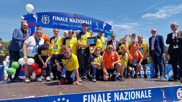 ''Facciamo goal alla Disabilità''-Polisportiva Borgo Solestà, bellissimo 3° posto alle finali del Campionato nazionale