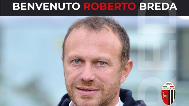Ascoli Calcio, ufficializzato Breda. Club: “Con l'auspicio che si possa superare tutti insieme momento di difficoltà”