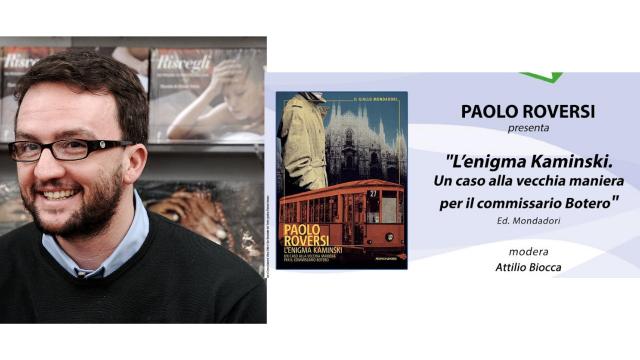 Paolo Roversi presenta L’enigma Kaminski al Circolo Nautico di San Benedetto del Tronto