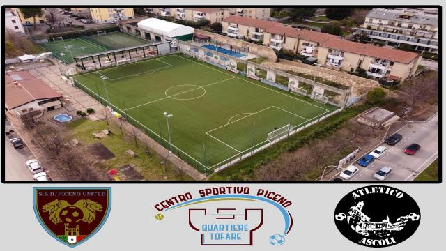 Atletico Ascoli, accordo di collaborazione con la società Piceno United per l'utilizzo del Centro Sportivo Tofare