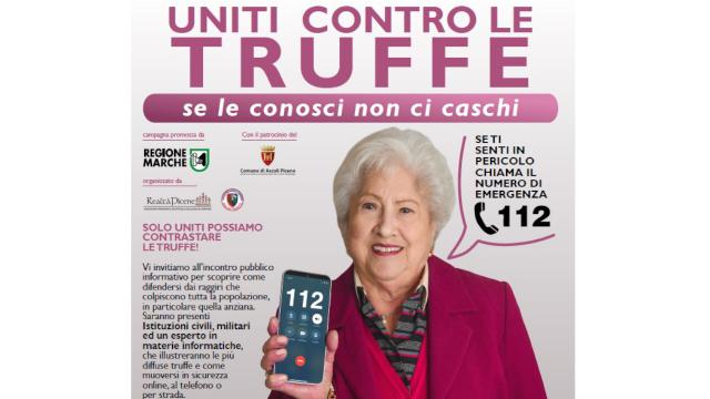 ''Uniti contro le truffe'': parte nuova campagna di prevenzione e contrasto contri i raggiri agli over 65