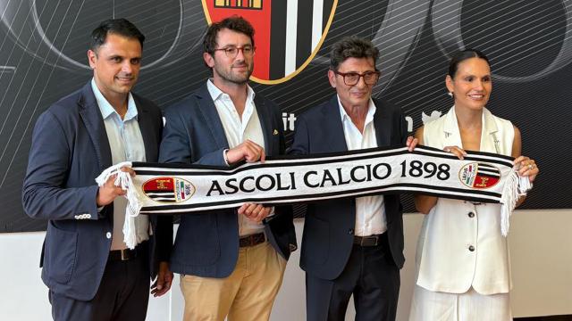 Ascoli Calcio, conferenza stampa di presentazione della nuova proprietà al “Del Duca”