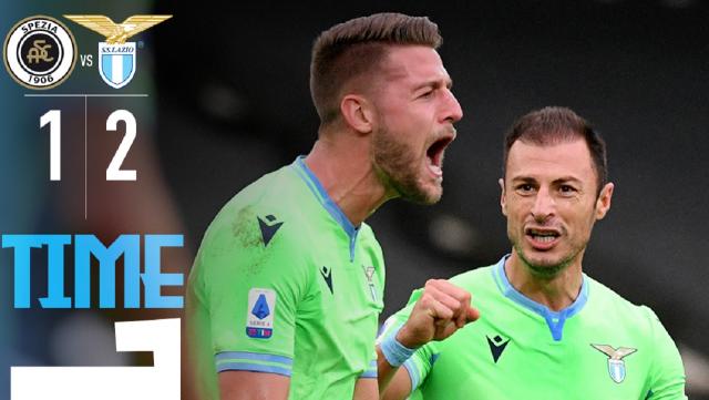 Spezia-Lazio 1-2, highlights
