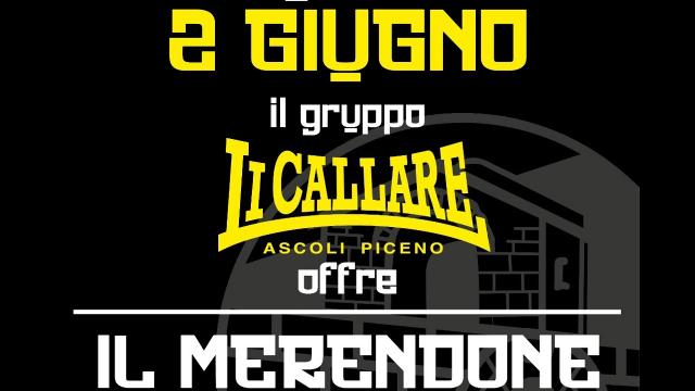 Ascoli Calcio, tifosi del gruppo 'Li Callare' organizzano “Il Merendone” al Bar Caldaie