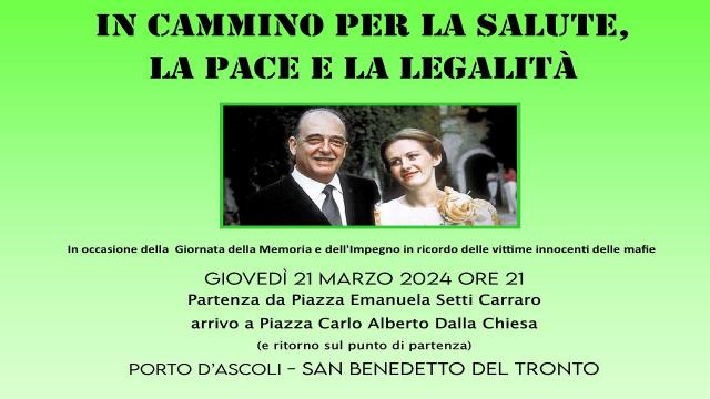 San Benedetto: Giornata della Memoria e dell’Impegno, ricordo delle vittime innocenti delle mafie