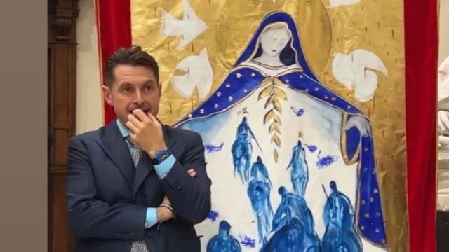Quintana Ascoli Piceno, presentato il Palio di Luglio realizzato dall'ascolano Viviani. Estratto ordine sbandieratori