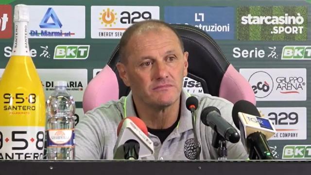 Palermo-Sudtirol 0-1, voci Corini (“Il gioco non è stato fluido”) e Bisoli (“Meritavamo anche il secondo gol”)