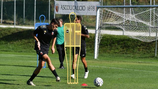 Ascoli Calcio, iniziati gli allenamenti a Cascia al centro sportivo Magrelli Active