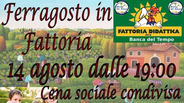 Centobuchi, Ferragosto alla Fattoria Didattica della Banca del Tempo ''Riviera delle Palme''