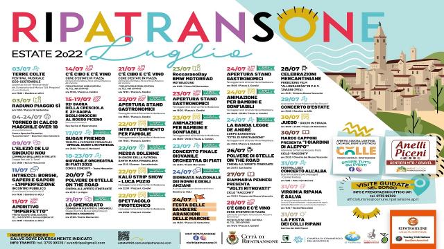 Ripatransone, presentato il calendario delle manifestazione per l'estate 2022