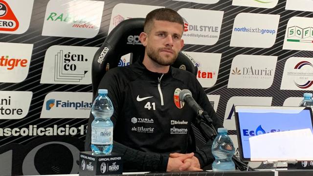 Ascoli Calcio, Valzania: “Penso di essere un giocatore importante per la B. Qualche partita per tornare al top”