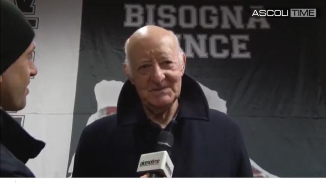 Ascoli Piceno: cittadinanza onoraria a Carletto Mazzone, l'allenatore bianconero più amato