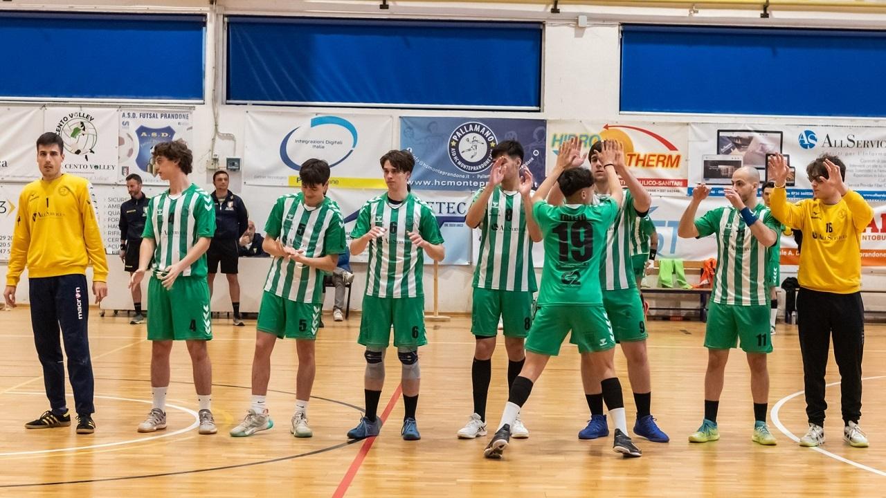 Pallamano, quarto ko di fila per l'Handball Club Monteprandone sul campo del Bologna United