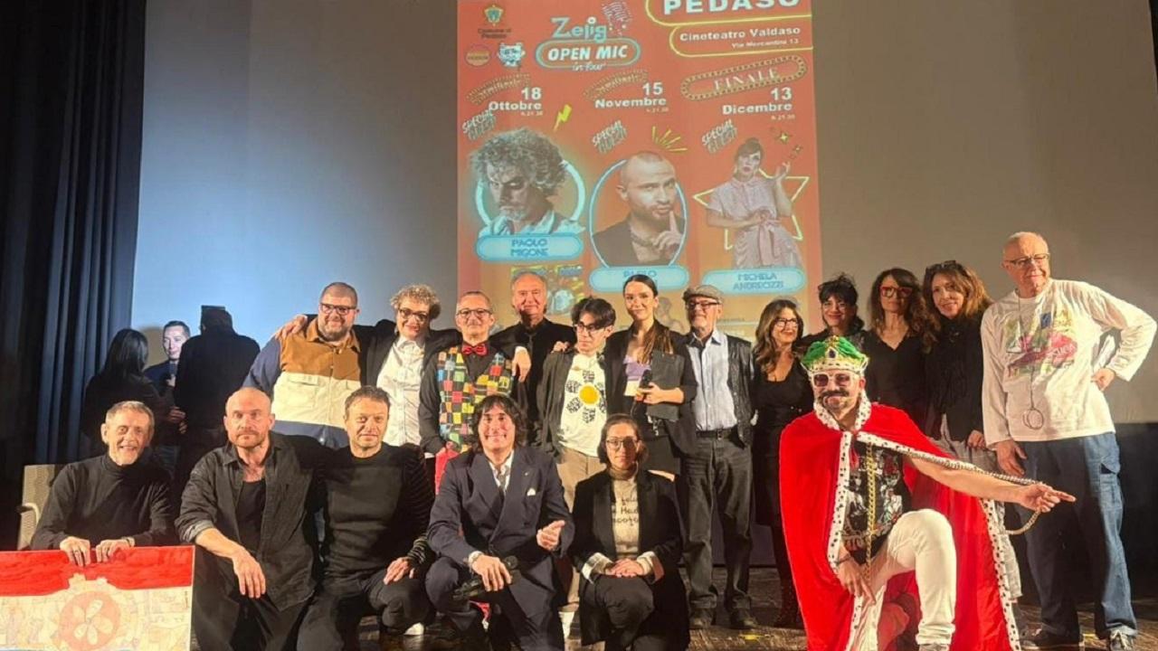 Paolo Camilli incanta il Cineteatro di Pedaso: grande successo allo ZeligOpenMic