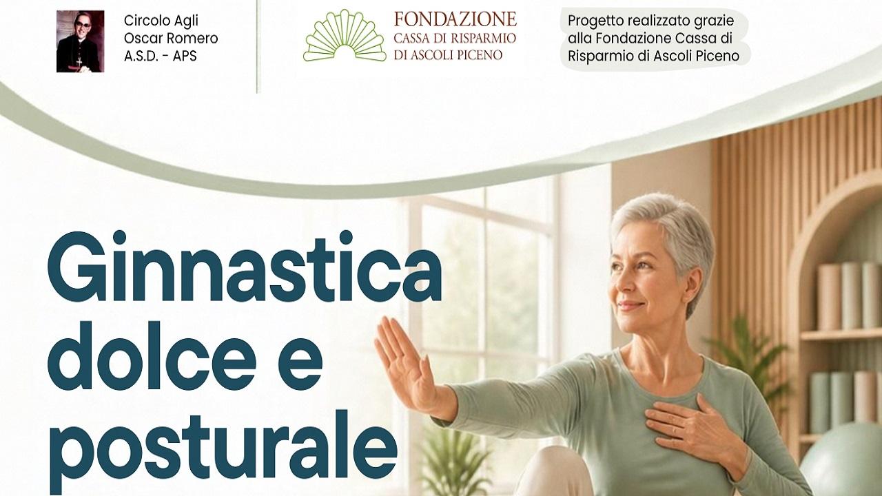 “Gli hub del benessere”: al via un corso di ginnastica dolce e posturale sostenuto dalla Fondazione Carisap