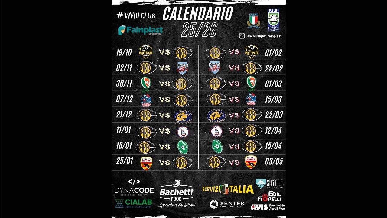 L'Amatori Rugby Ascoli si prepara all'esordio stagionale a Macerata