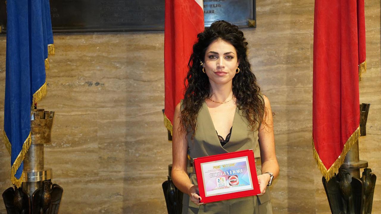 Altro riconoscimento a Roma per l’attrice ascolana Giorgia Fiori. Premio annuale “Noi ci siamo” quale testimonial di Aicarm