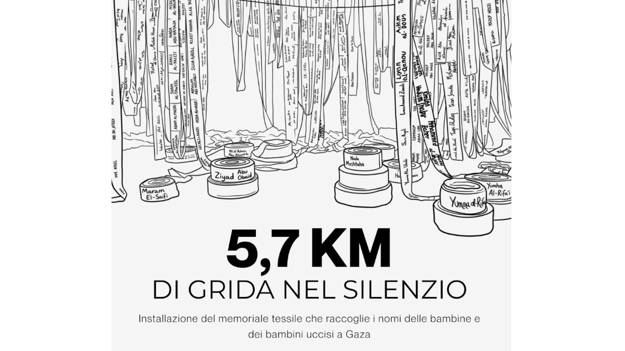 L’opera-memoriale “5,7 km di grida nel silenzio” arriva a Monteprandone