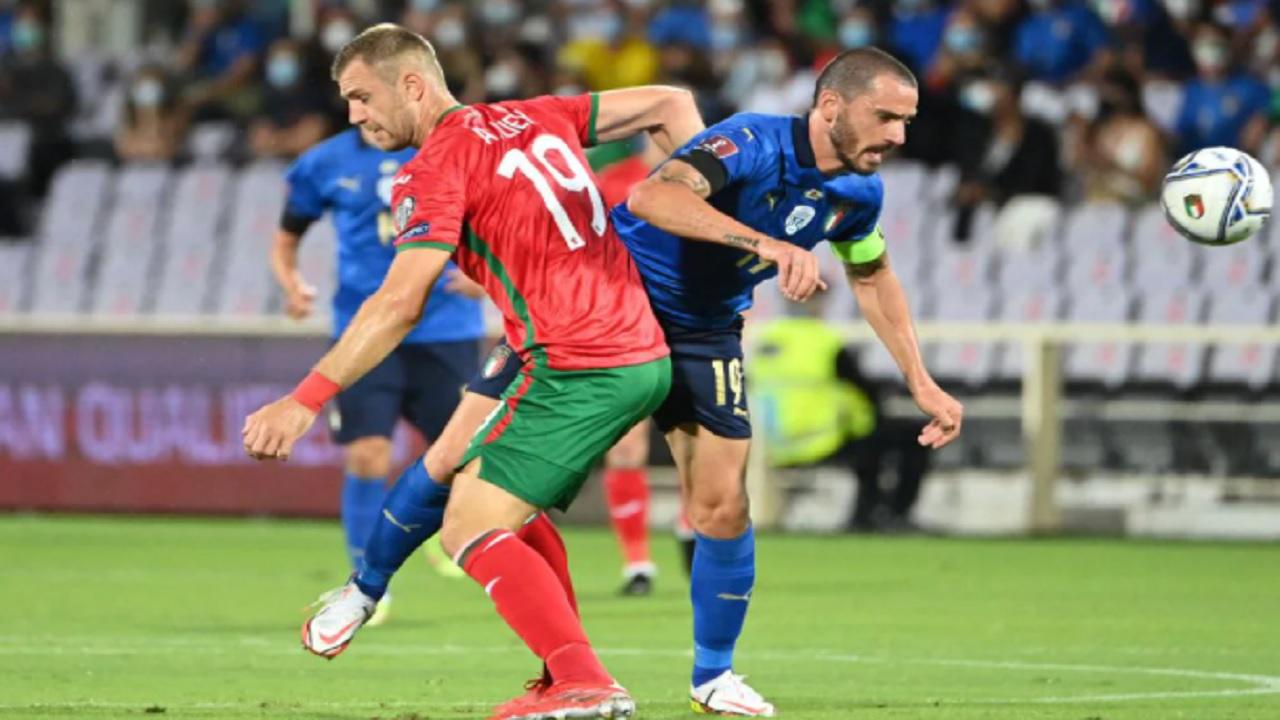 Iliev e Bonucci (Uefa.com)