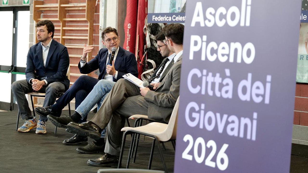 Ascoli Piceno 'Città dei Giovani 2026', al palazzetto di Monticelli la cerimonia inaugurale. Fioravanti: ''Costruire un modello in grado di parlare all'Italia''