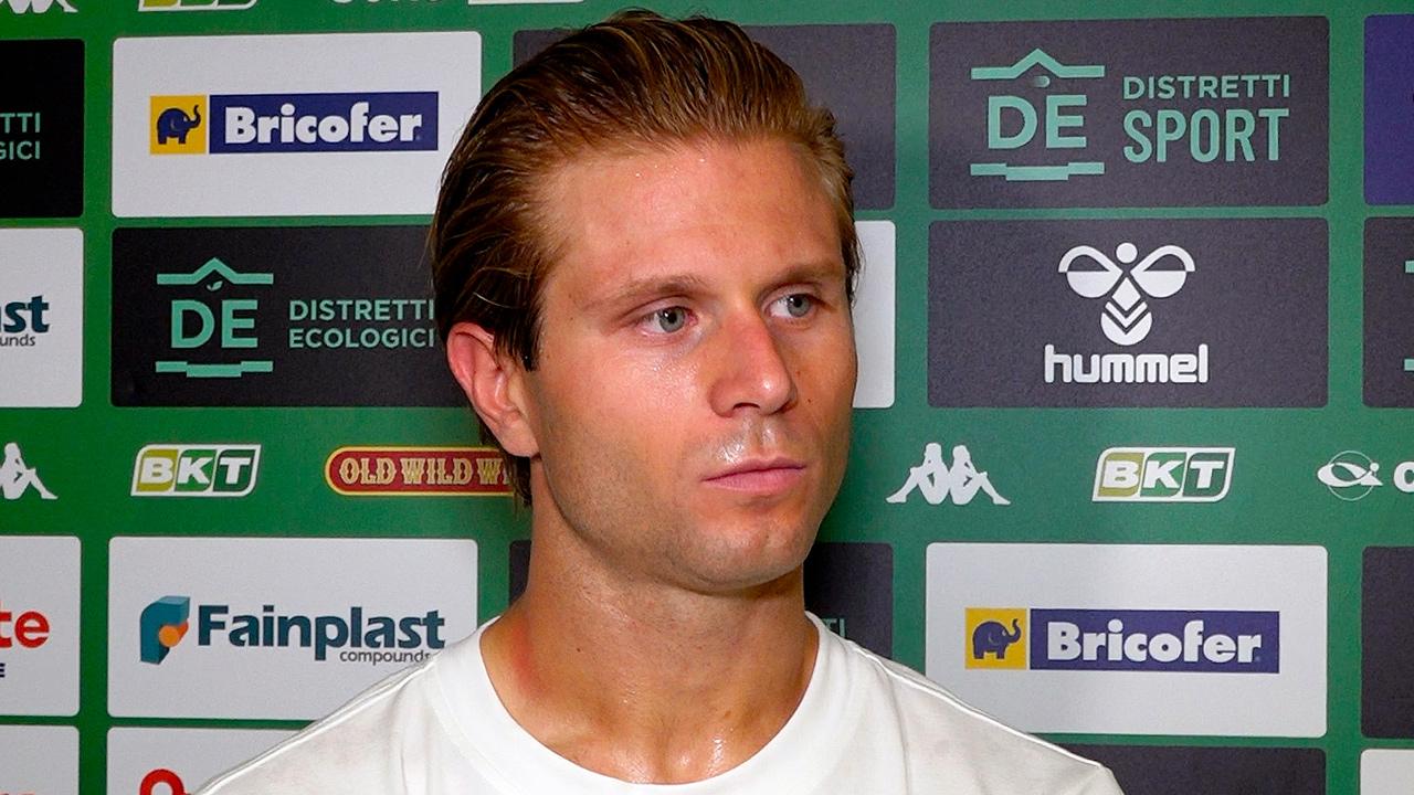Ascoli-Carrarese 1-1, la voce di Gori in zona mista: 
