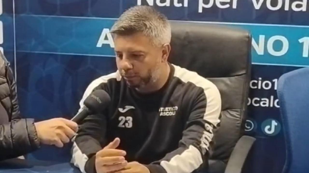Foligno-Atletico Ascoli 0-2, Seccardini: “Siamo stati pratici e cinici. Ora ce la giocheremo con l'Ancona”