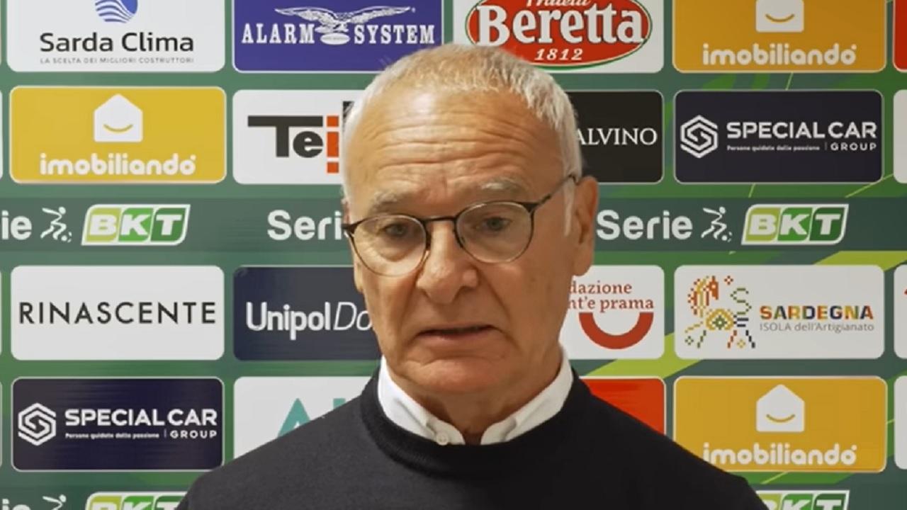 Cagliari-Parma 3-2, voci Ranieri (“Gara eccellente, abbiamo un gran cuore. Loro ds dovrebbe star zitto”) e Viola 
