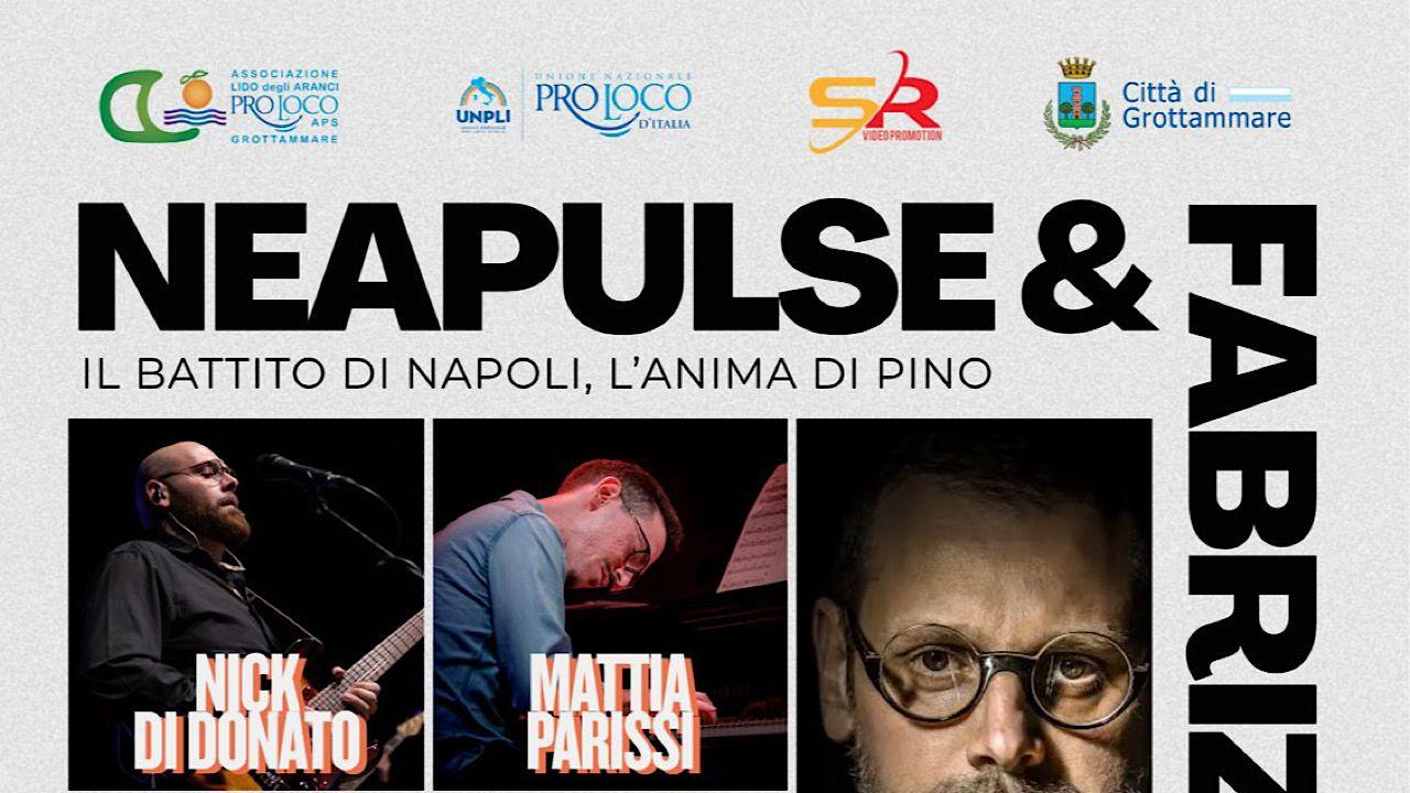 Grottammare, al Teatro delle Energie appuntamento musicale “Neapulse - Il battito di Napoli, l’anima di Pino