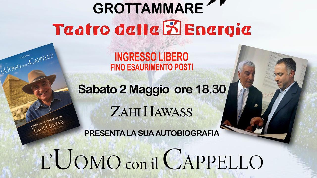Cresce l'attesa a Grottammare per incontro con Zahi Hawass, il “custode dei faraoni”. Prevista anche cena con l'autore