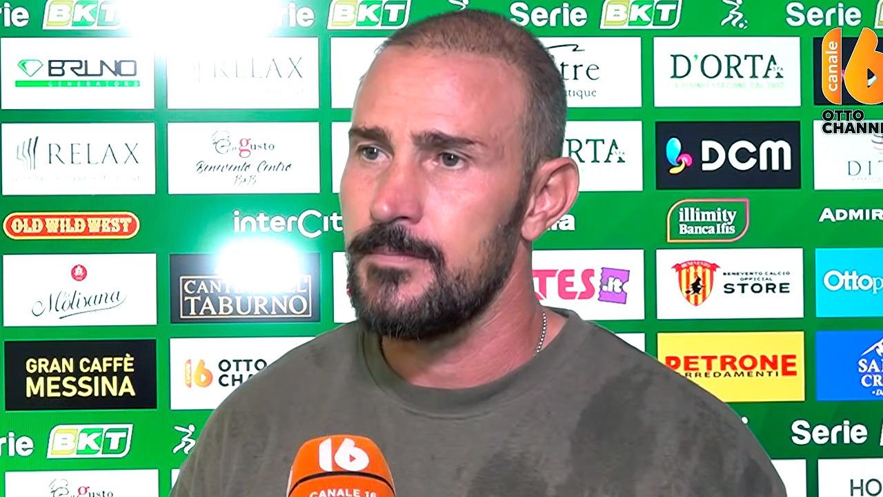 Ascoli-Benevento 1-0-, Floro Flores: “Stiamo perdendo partite per nostre ingenuità ma il rigore di Kouan si poteva non concedere”