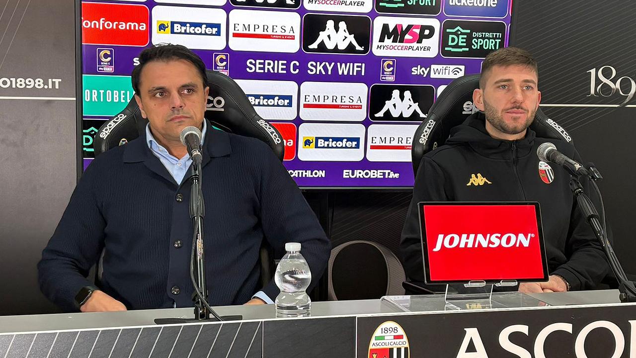 Ascoli Calcio, il direttore sportivo Patti presenta Galuppini e fa il punto sul mercato