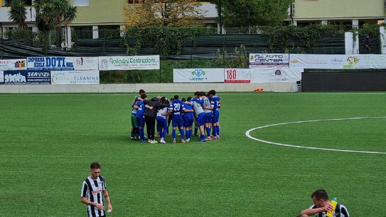 Promozione girone B, Mariani Gibellieri regala al Monticelli una vittoria col Borgo Mogliano da dedicare a Luca