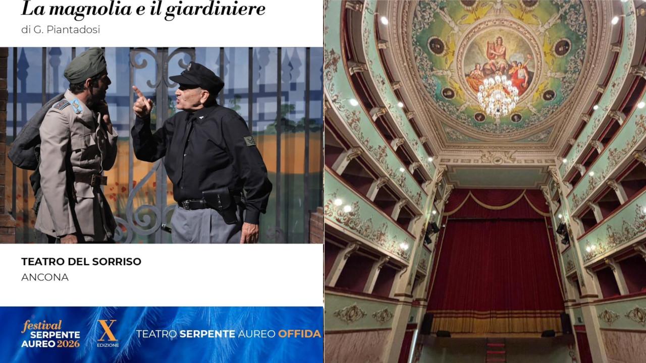 Offida: ''La magnolia e il giardiniere'' in scena al Festival Serpente Aureo