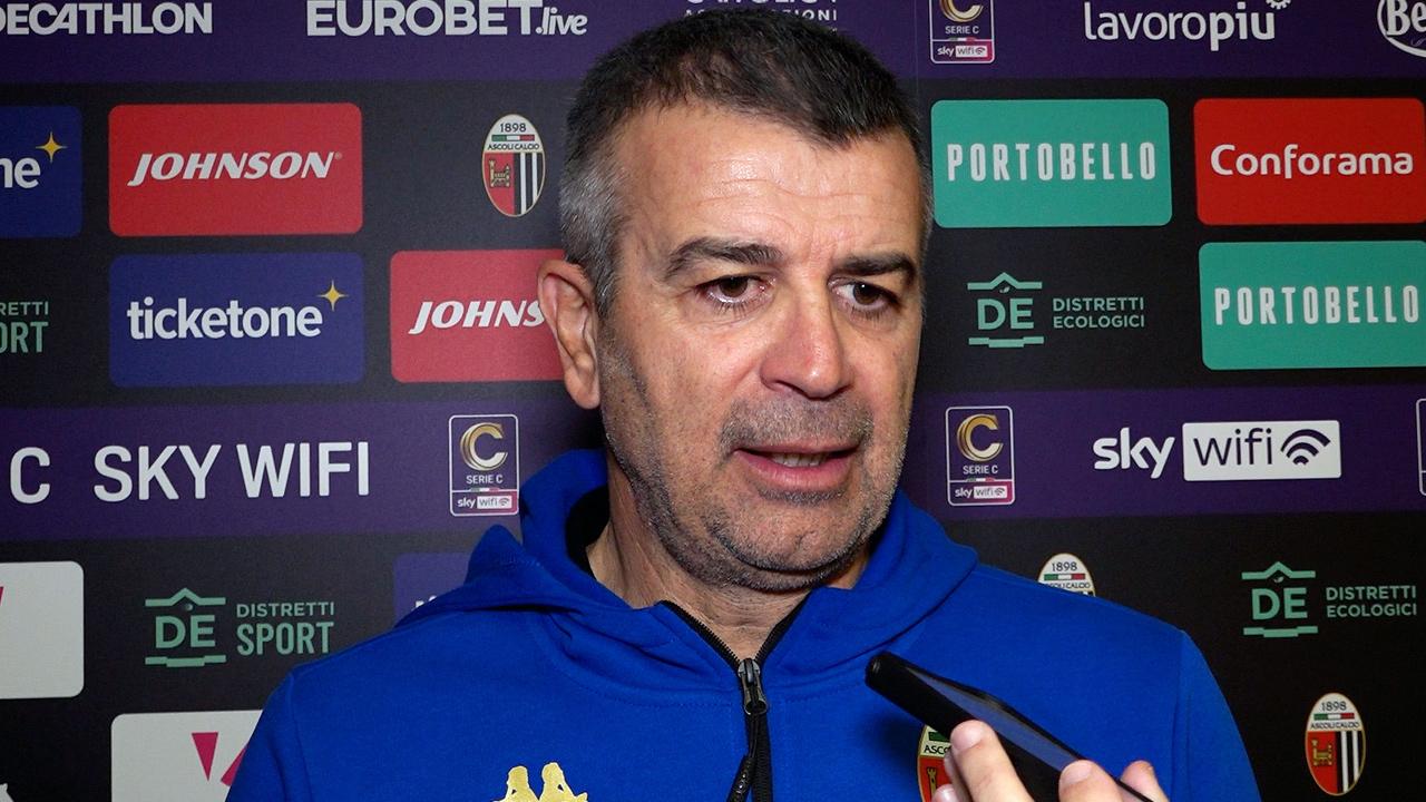 Ascoli-Arezzo 0-2, la voce di Tomei in zona mista: 
