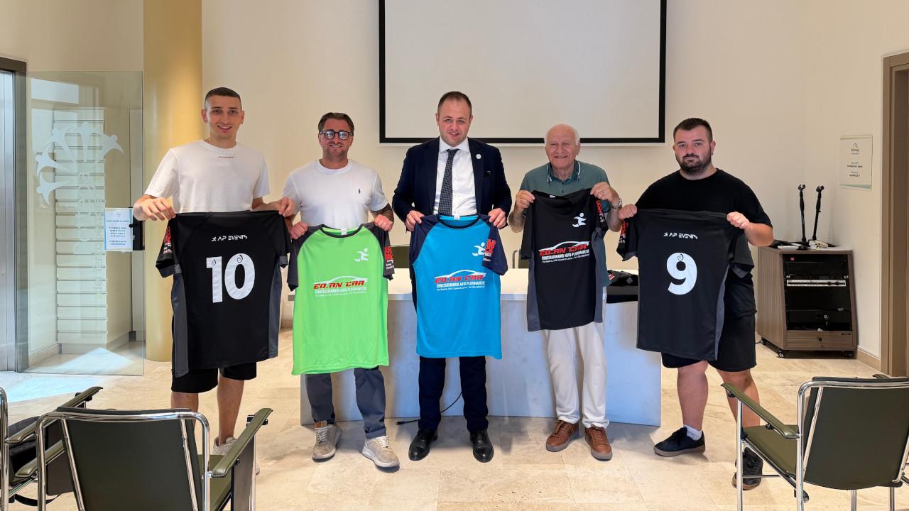 Sport e solidarietà: AP Events presenta le nuove maglie con il supporto di EdAn Car al fianco di AISM Ascoli Piceno