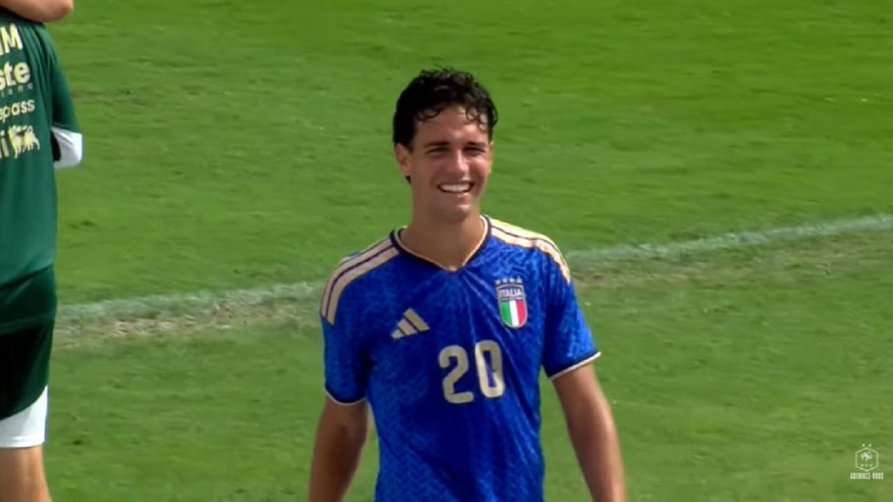 Ascoli Calcio, De Pieri show con l'Italia Under 20. Gol e assist nella vittoria per 3-0 contro la Francia