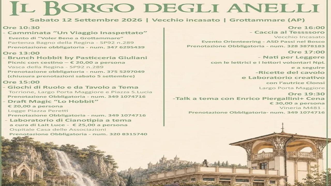 Grottammare, “Il Borgo degli Anelli” torna nel cuore del vecchio incasato