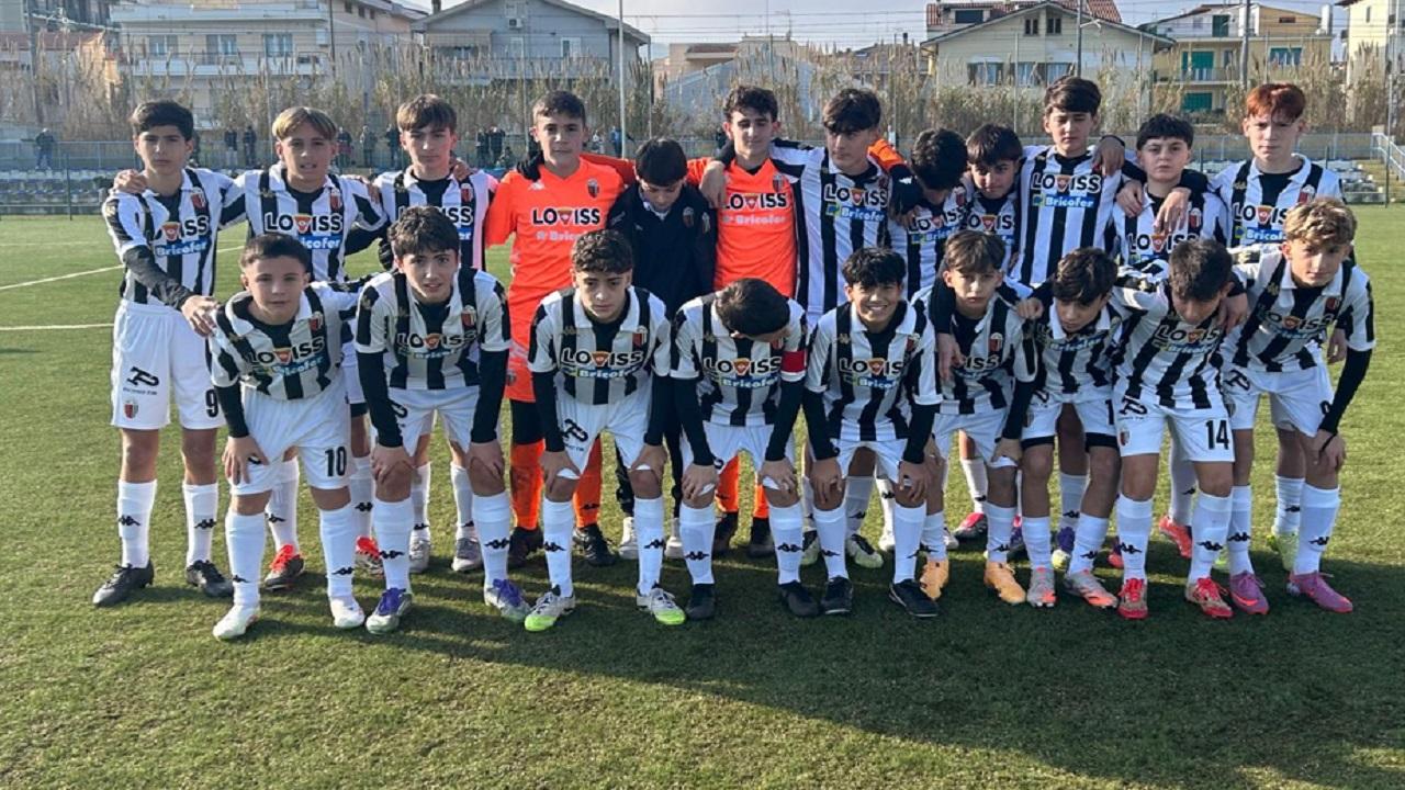 Ascoli Calcio, Under 14 sconfitta 2-1 sul campo del Pineto