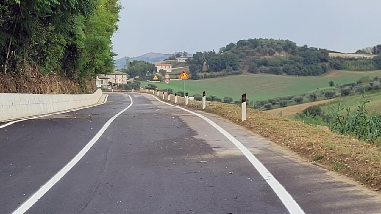 Provincia Ascoli Piceno, riaperta al transito la S.P. 106 San Silvestro. Ultimato intervento di oltre 4 milioni di euro 