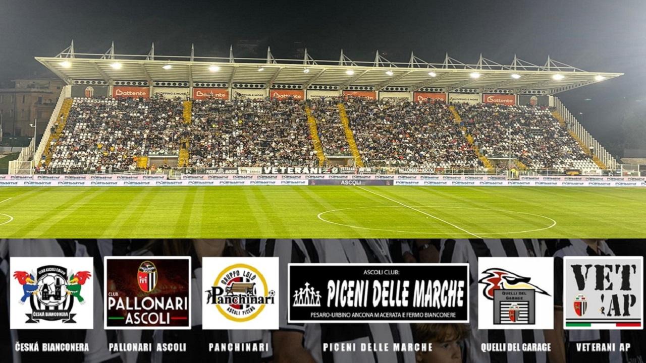 Ascoli-Guidonia, club organizzati Tribuna 'Mazzone': 