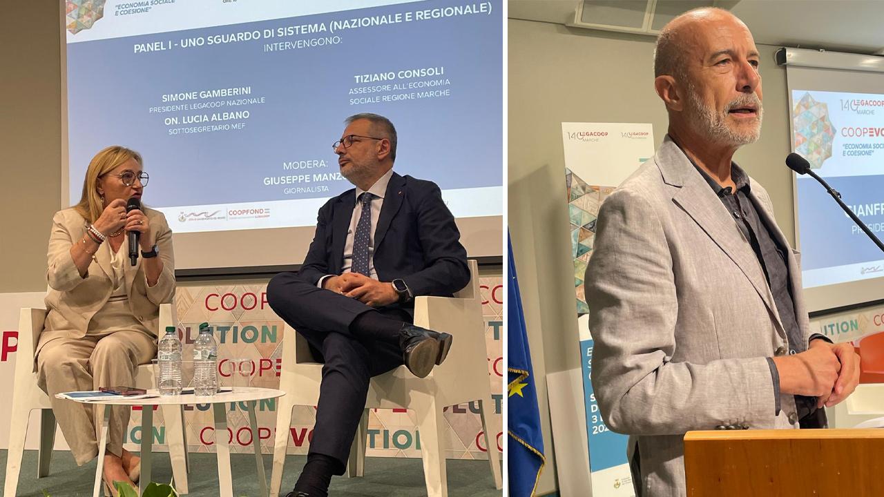 Legacoop Marche: l’economia sociale motore di sviluppo. Alleruzzo: 