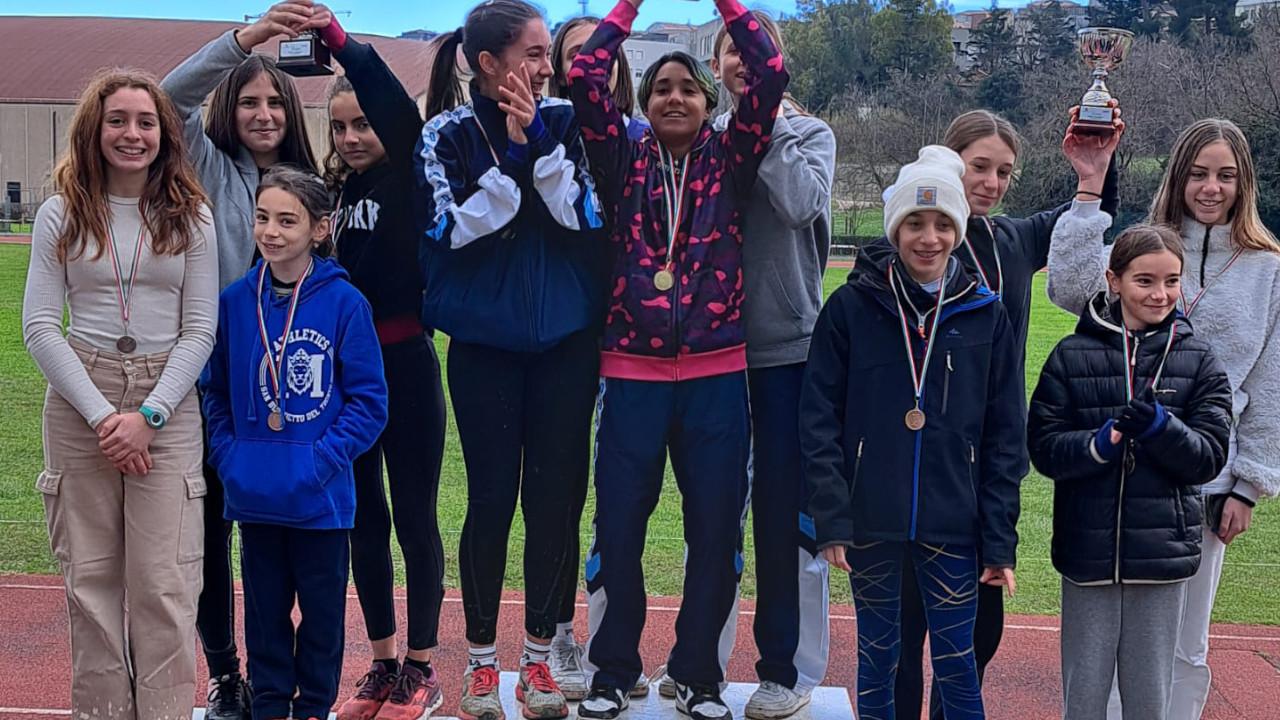 Campionati corsa campestre, argento per le alunne della 'Curzi' d San Benedetto del Tronto